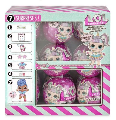 whole box of lol dolls